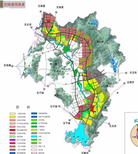 东莞凤岗镇东深二通道概念性城市设计