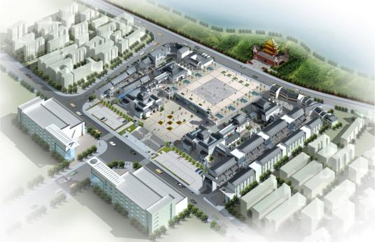 岳阳楼楼前广场地段修建性详细规划2009——华中科技大学
