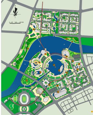 塑造具有鲜明特色的滨水城市中心区,成为未来义乌城市形象的;体现