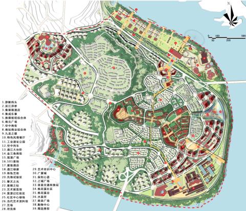 重庆市九龙半岛地区规划设计2010——中规院