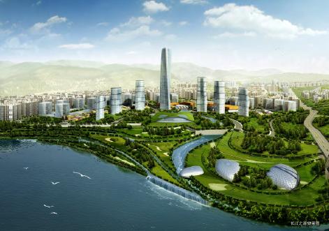 宜宾临港经济开发区+上海临港新城规划图