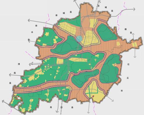 保定安新县城市总体规划2009-2030--同济