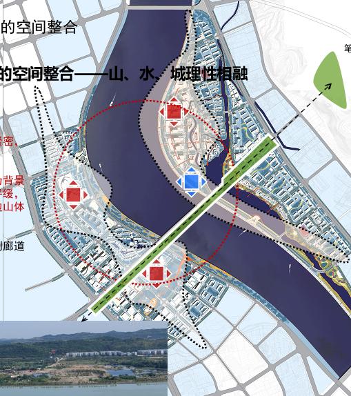 绵阳市南部城区重点地区城市设计2012—清华规划设计院
