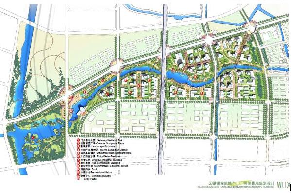 无锡锡东新城:无锡锡东新城规划图片