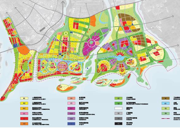 汕头海湾新区东海岸新城地区城市设计—kuipercompagnons