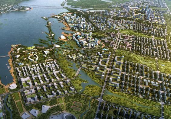黄石大冶湖生态新区概念性总体规划及重点地区城市设计