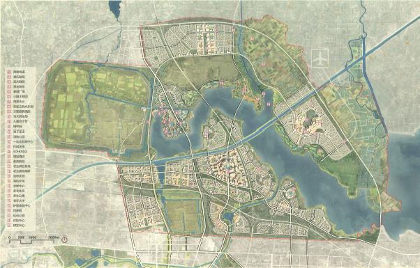 荆州市纪南新区总体规划优化及核心区城市设计