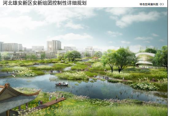河北雄安新区安新组团控制性详细规划2021