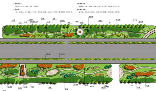 鄂尔多斯东胜科教园道路景观设计2009——中国市政华北院