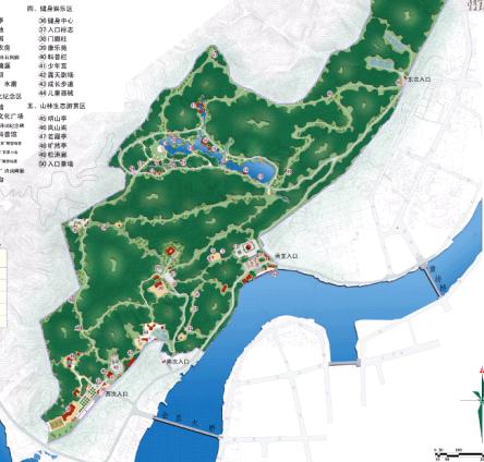 会昌县岚山公园修建性详细规划