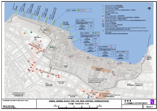 香港城市规划2030图,香港北部都会区规划图 香港中环新海滨城市规划研究2011——规划署 凯达