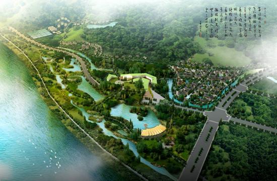 遂宁市水寨门湿地公园及周边地块概念性规划2011——华胜