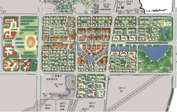 重庆市大学城中央商务区策划及城市设计