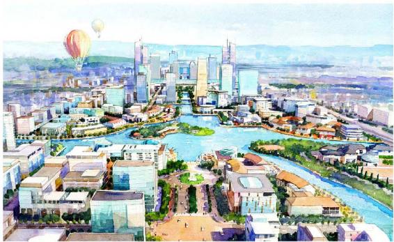 无锡锡东新城商务核心区城市设计国际竞赛终稿