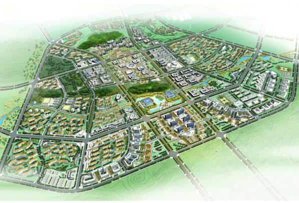 准格尔旗大路新区概念性城市设计及中心区控规——中国建筑设计研究院