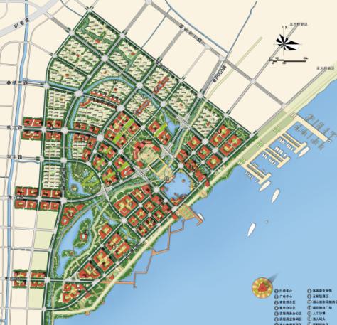 海盐滨海新城核心区城市设计——深圳城际联盟