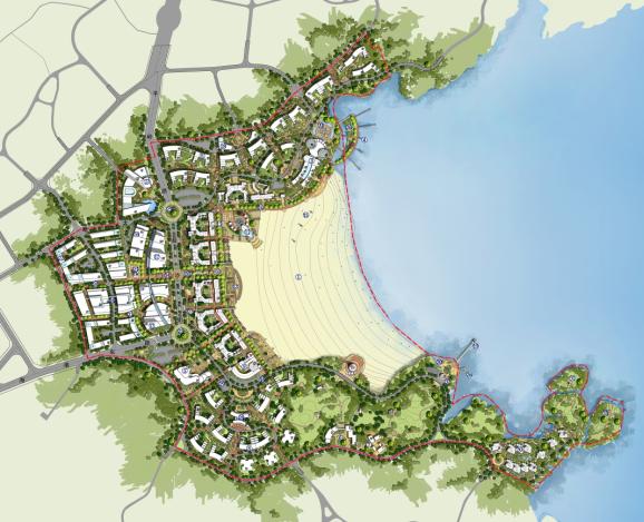 玉环县坎门后沙地区控制性详细规划及城市设计