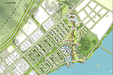 福建福清江阴新港城西片区概念性规划