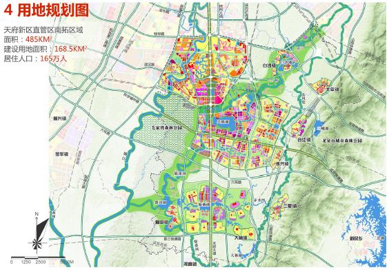 成都市天府新区成都直管区南拓区域城市设计2018——同济